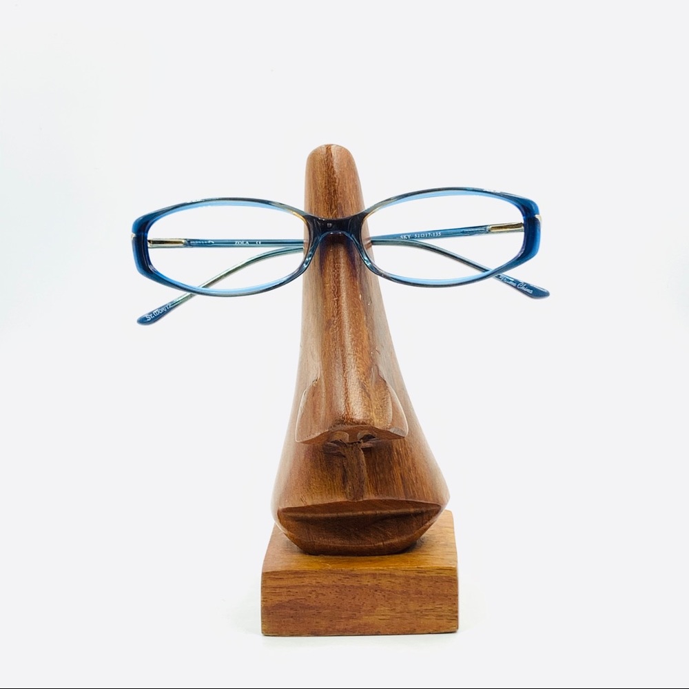 St. Moritz Brown/Blue Oval Sunglasses Frames